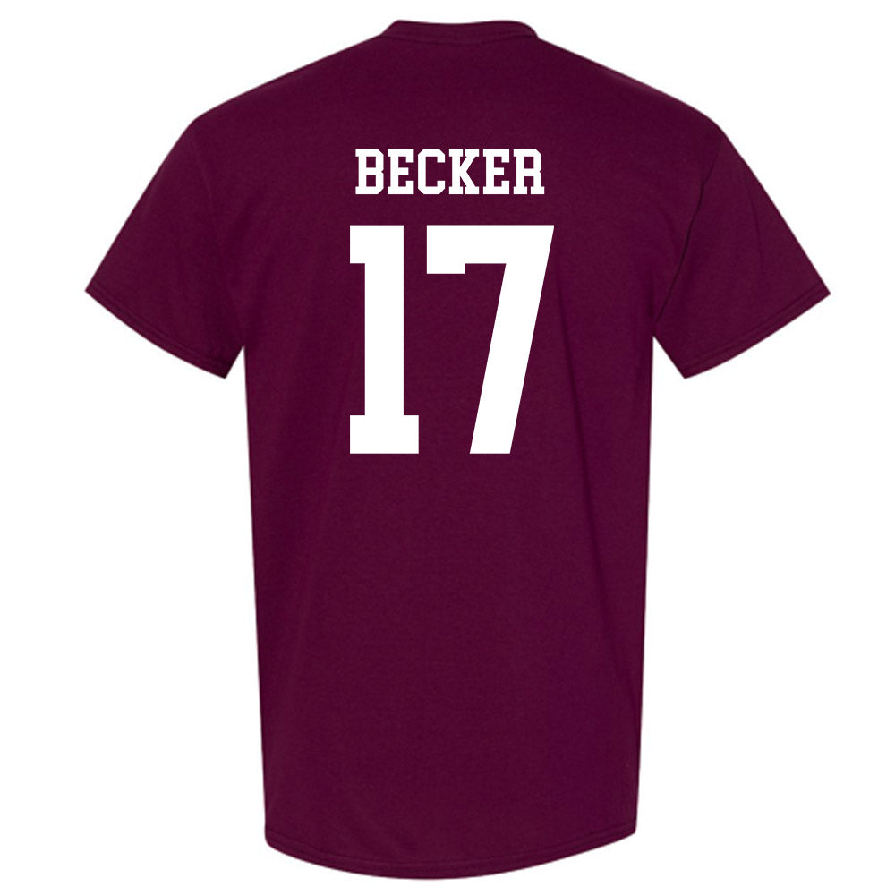 Texas A&M - NCAA Baseball : Zane Becker - Classic Shersey T-Shirt-1