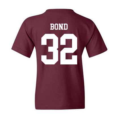 Texas A&M - NCAA Baseball : Hunter Bond - Classic Shersey Youth T-Shirt-1