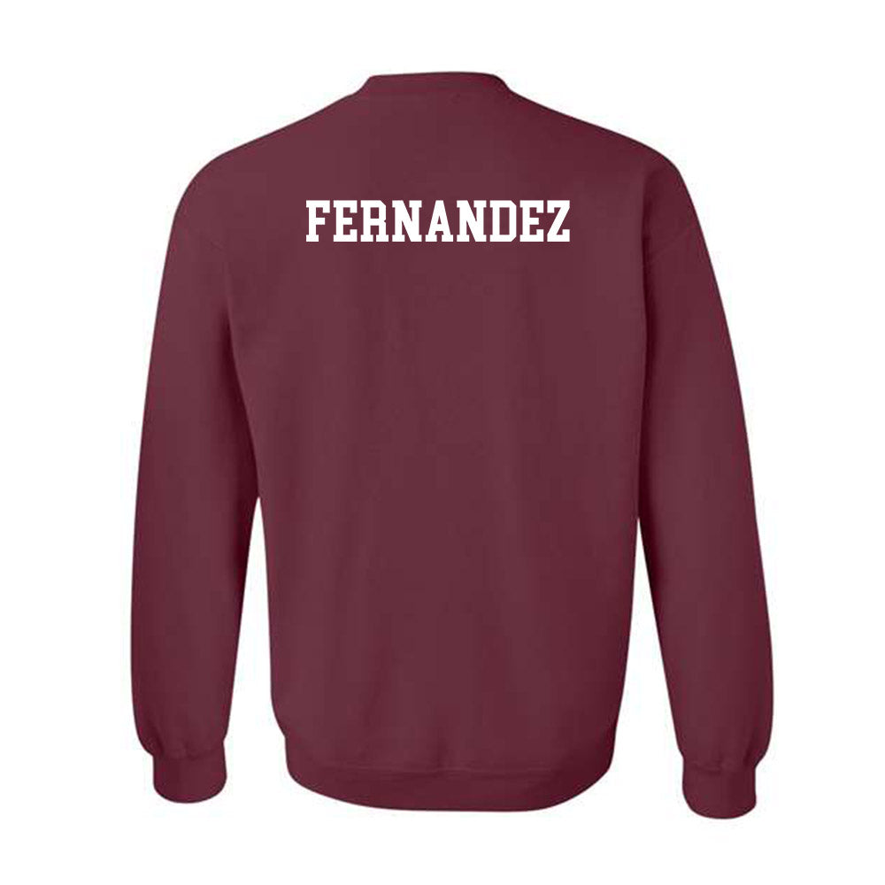Texas A&M - NCAA Women's Golf : Cayetana Fernandez - Classic Shersey Crewneck Sweatshirt-1