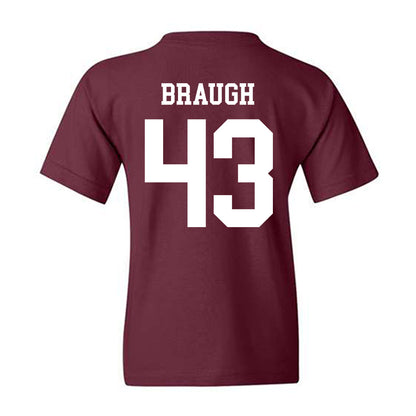 Texas A&M - NCAA Football : Carter Braugh - Classic Shersey Youth T-Shirt-1