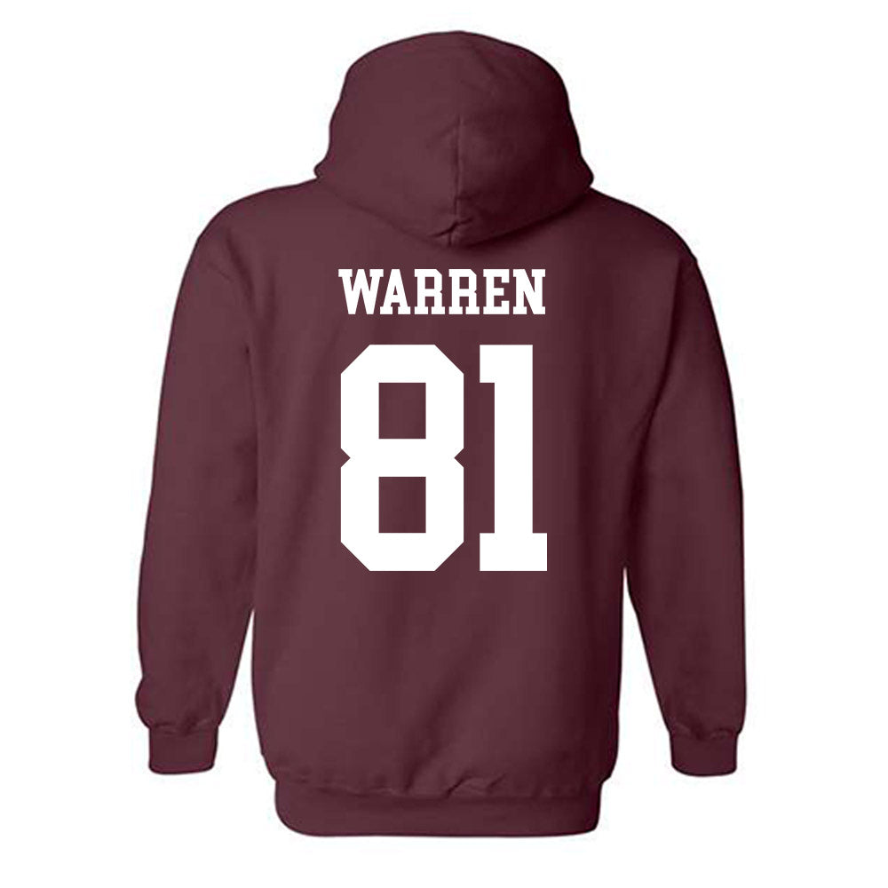 Texas A&M - NCAA Football : Jayden Warren - Classic Shersey Hooded Sweatshirt-1