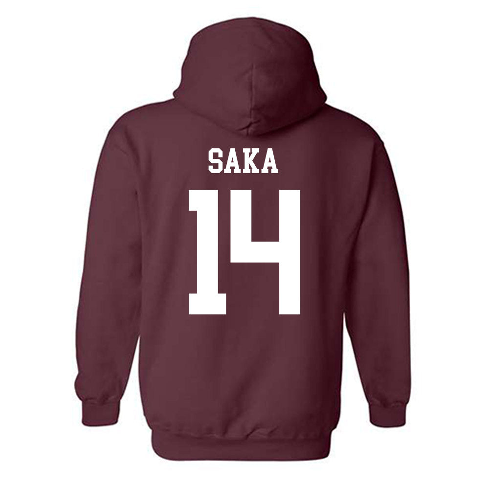 Texas A&M - NCAA Football : Anto Saka - Classic Shersey Hooded Sweatshirt-1