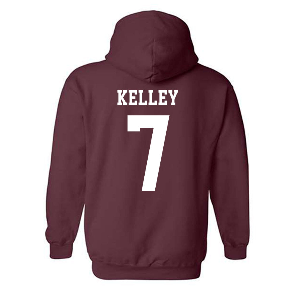 Texas A&M - NCAA Baseball : Matthew Kelley - Classic Shersey Hooded Sweatshirt-1