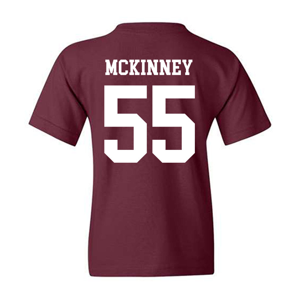 Texas A&M - NCAA Football : Hunter McKinney - Classic Shersey Youth T-Shirt-1