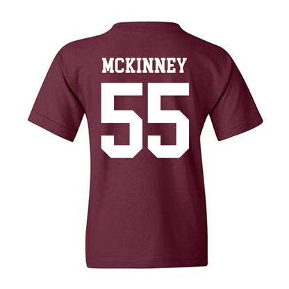 Texas A&M - NCAA Football : Hunter McKinney - Classic Shersey Youth T-Shirt-1