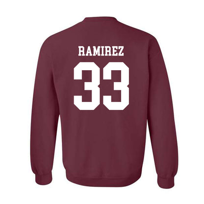 Texas A&M - NCAA Baseball : David Ramirez - Classic Shersey Crewneck Sweatshirt-1