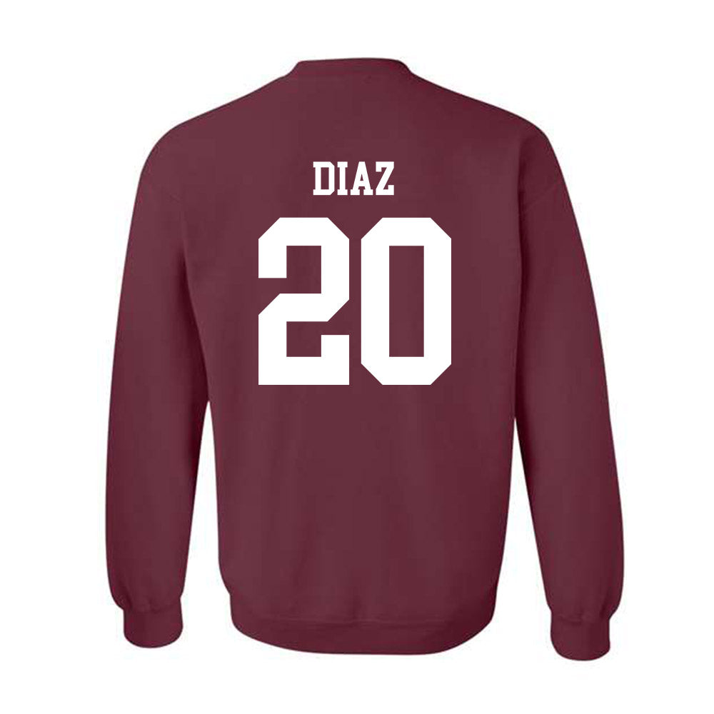 Texas A&M - NCAA Women's Soccer : Leah Diaz - Classic Shersey Crewneck Sweatshirt-1
