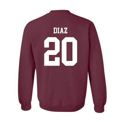 Texas A&M - NCAA Women's Soccer : Leah Diaz - Classic Shersey Crewneck Sweatshirt-1