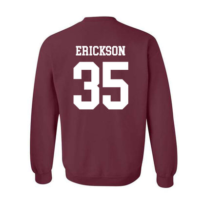 Texas A&M - NCAA Baseball : Sam Erickson - Classic Shersey Crewneck Sweatshirt-1