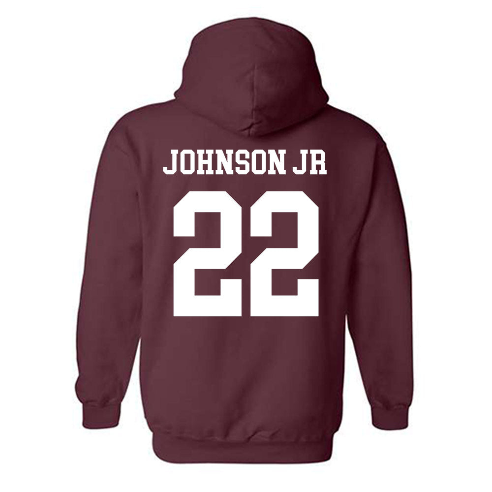 Texas A&M - NCAA Football : Rashad "Tom Tom" Johnson Jr - Classic Shersey Hooded Sweatshirt-1