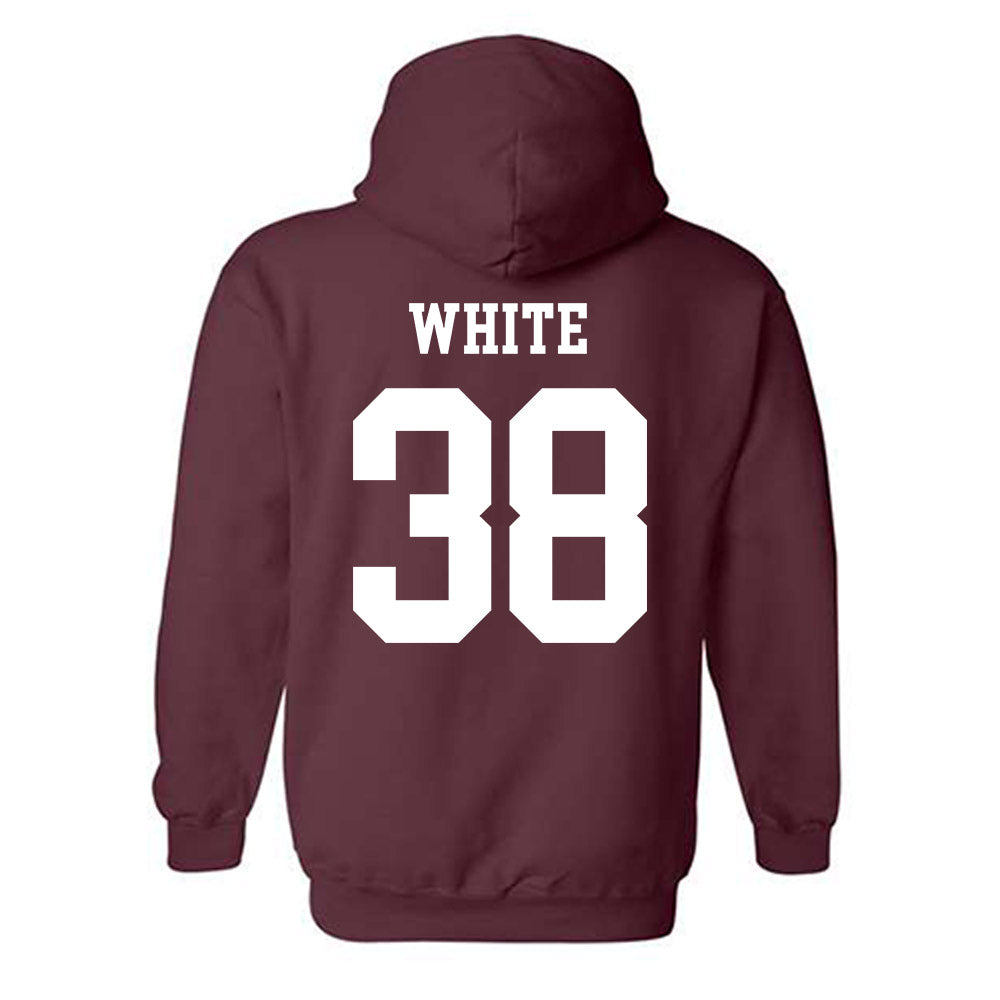 Texas A&M - NCAA Football : Jared White - Classic Shersey Hooded Sweatshirt-1