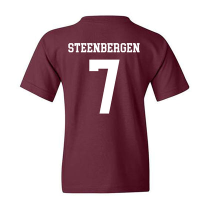 Texas A&M - NCAA Women's Basketball : Pien Steenbergen - Classic Shersey Youth T-Shirt-1