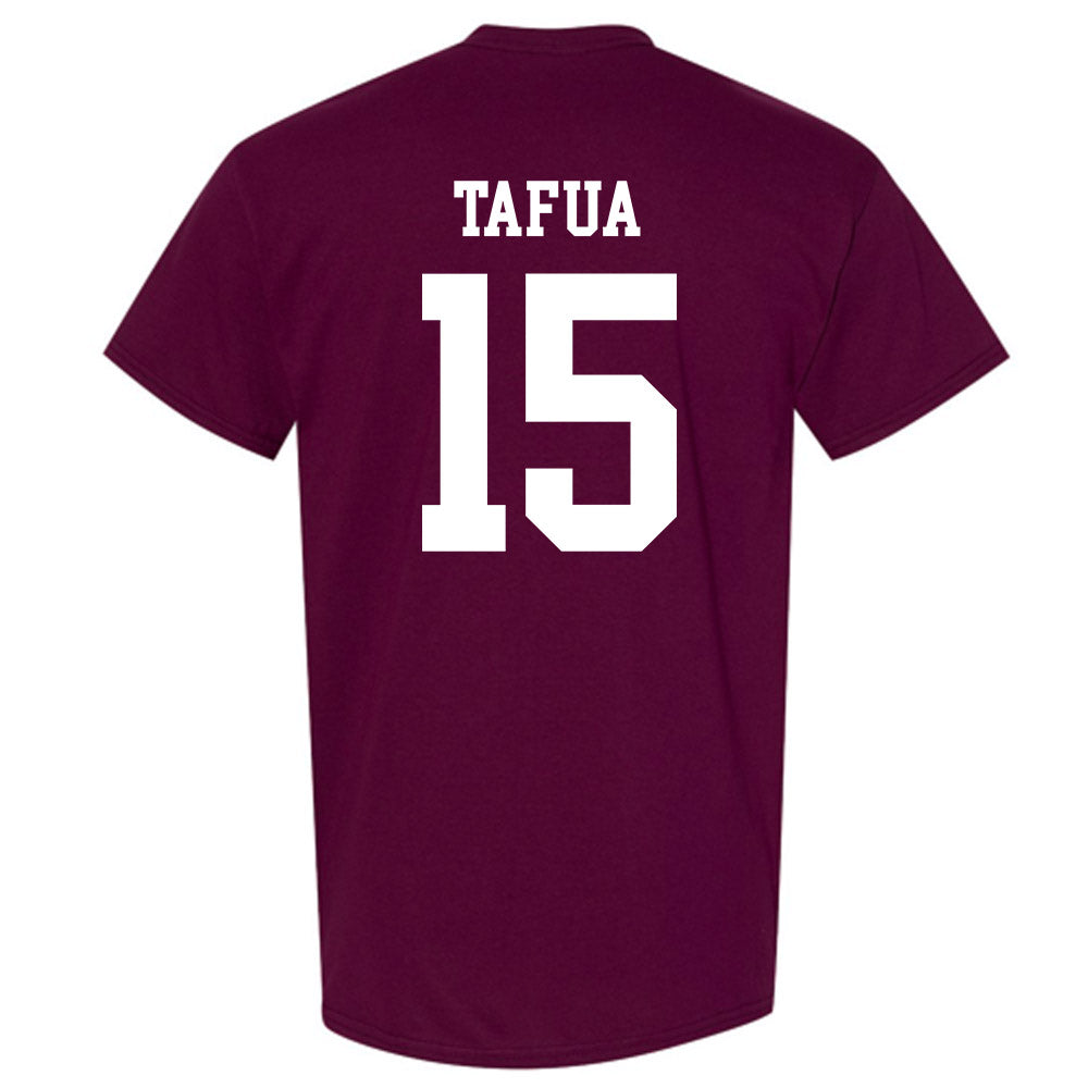 Texas A&M - NCAA Football : Caleb Tafua - Classic Shersey T-Shirt-1