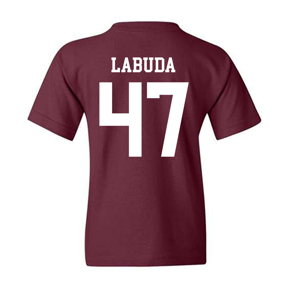 Texas A&M - NCAA Baseball : Blake Labuda - Classic Shersey Youth T-Shirt-1
