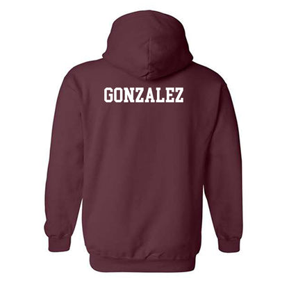 Texas A&M - NCAA Equestrian : Isabelle Gonzalez - Classic Shersey Hooded Sweatshirt-1