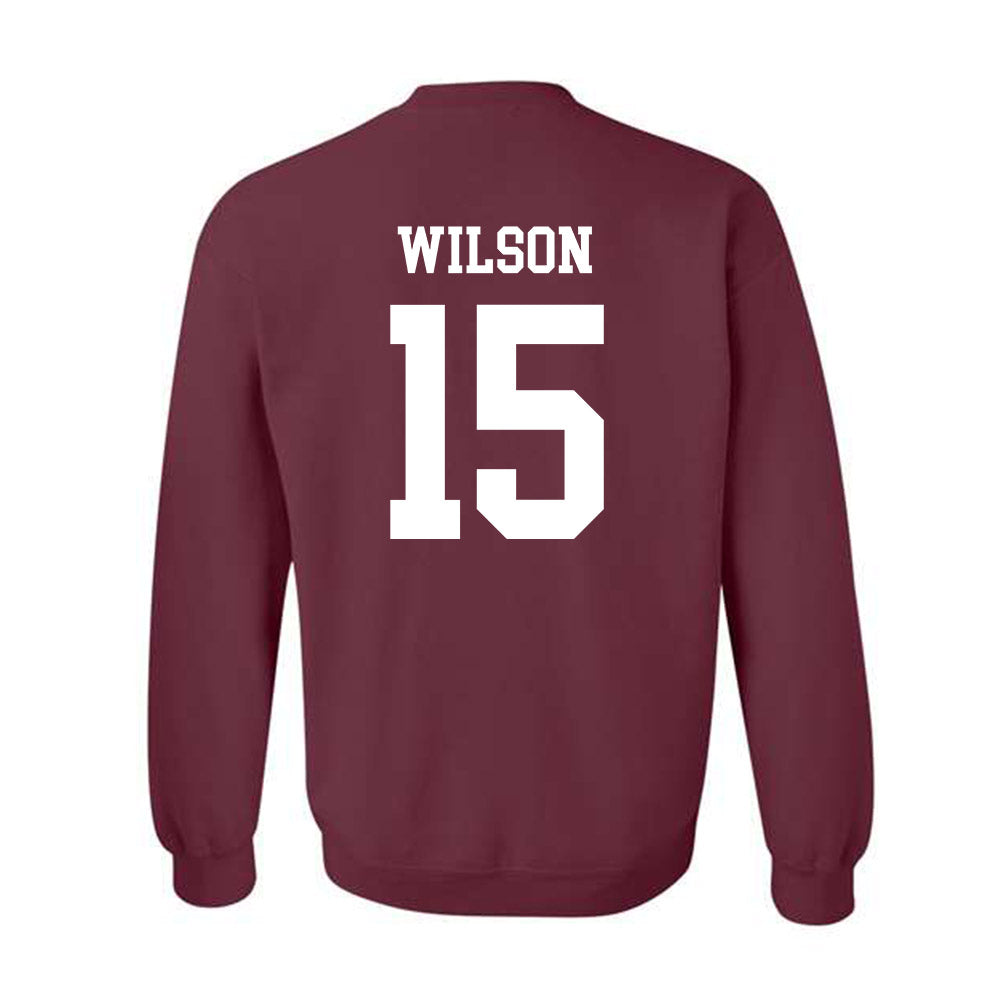 Texas A&M - NCAA Football : Tylan Wilson - Classic Shersey Crewneck Sweatshirt-1