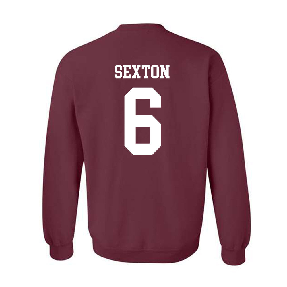 Texas A&M - NCAA Women's Soccer : Ava Sexton - Classic Shersey Crewneck Sweatshirt-1