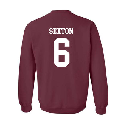 Texas A&M - NCAA Women's Soccer : Ava Sexton - Classic Shersey Crewneck Sweatshirt-1