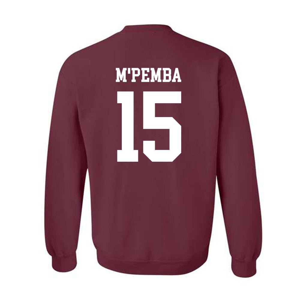 Texas A&M - NCAA Football : Sam M'Pemba - Classic Shersey Crewneck Sweatshirt-1