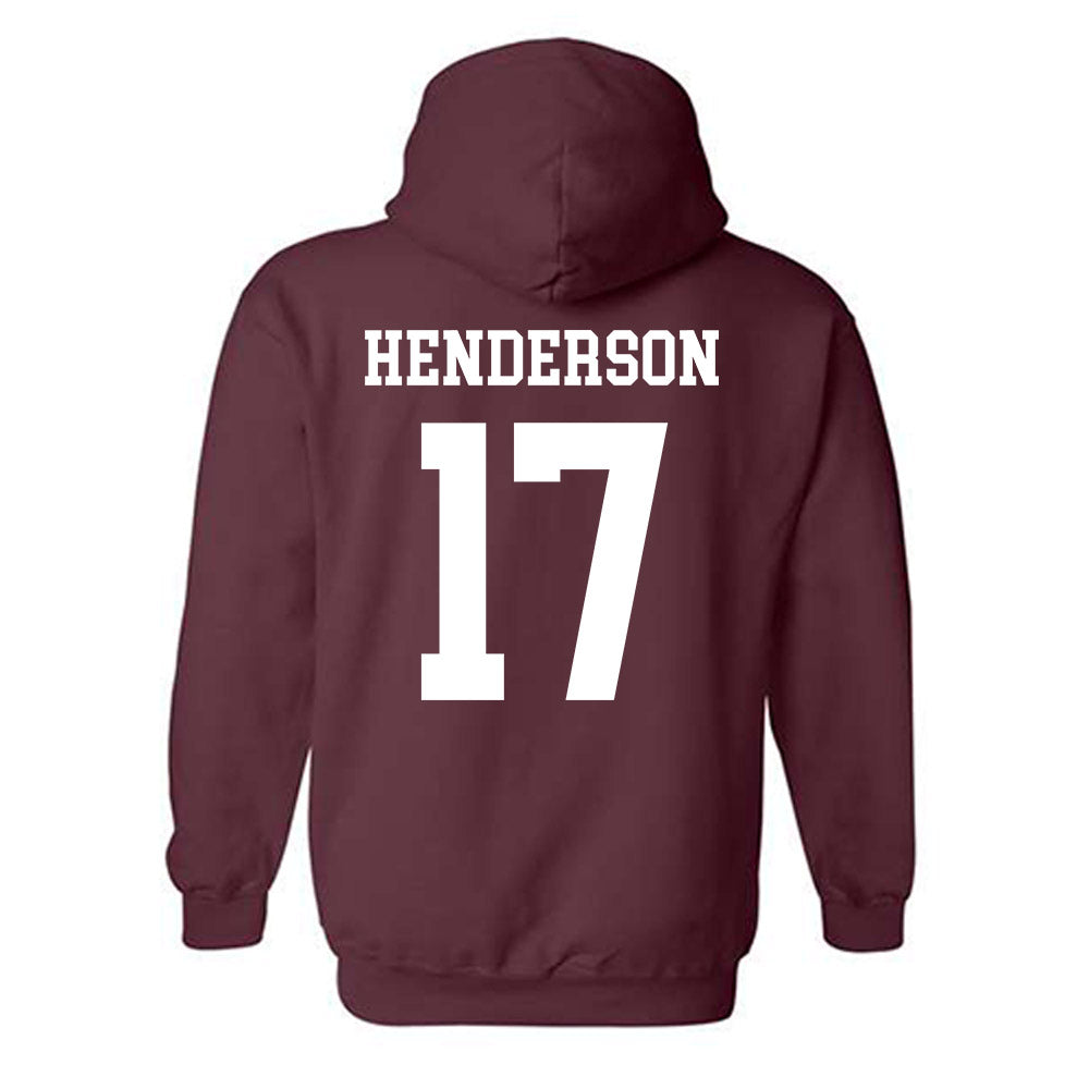 Texas A&M - NCAA Football : Ryan Henderson - Classic Shersey Hooded Sweatshirt-1