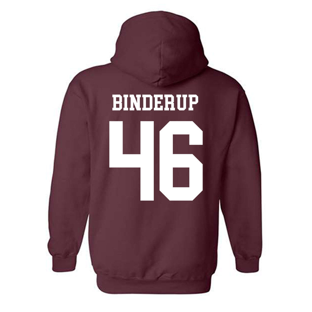 Texas A&M - NCAA Baseball : Blake Binderup - Classic Shersey Hooded Sweatshirt-1
