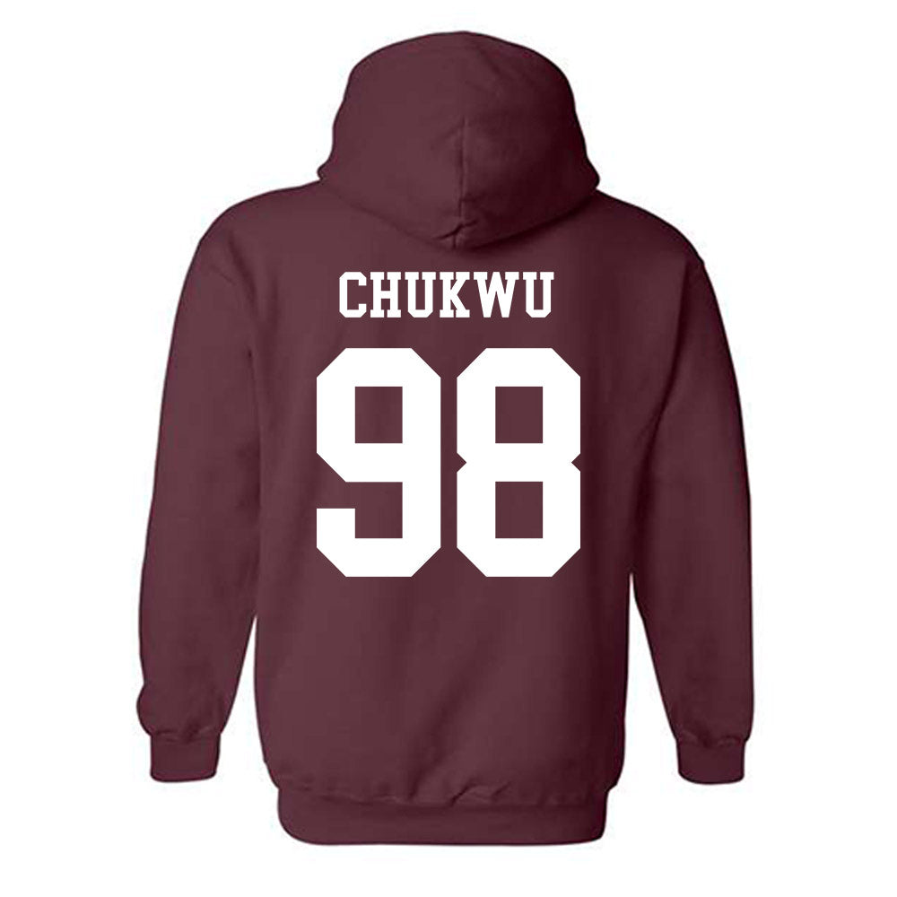 Texas A&M - NCAA Football : Jesse Chukwu - Classic Shersey Hooded Sweatshirt-1