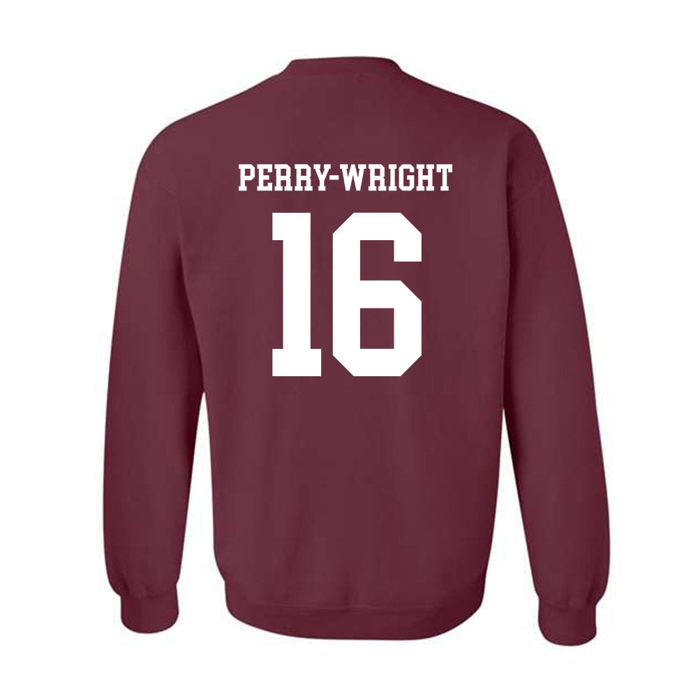 Texas A&M - NCAA Football : Bryce Perry-Wright - Classic Shersey Crewneck Sweatshirt-1