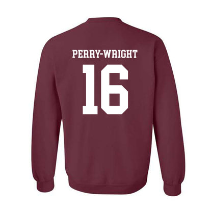 Texas A&M - NCAA Football : Bryce Perry-Wright - Classic Shersey Crewneck Sweatshirt-1