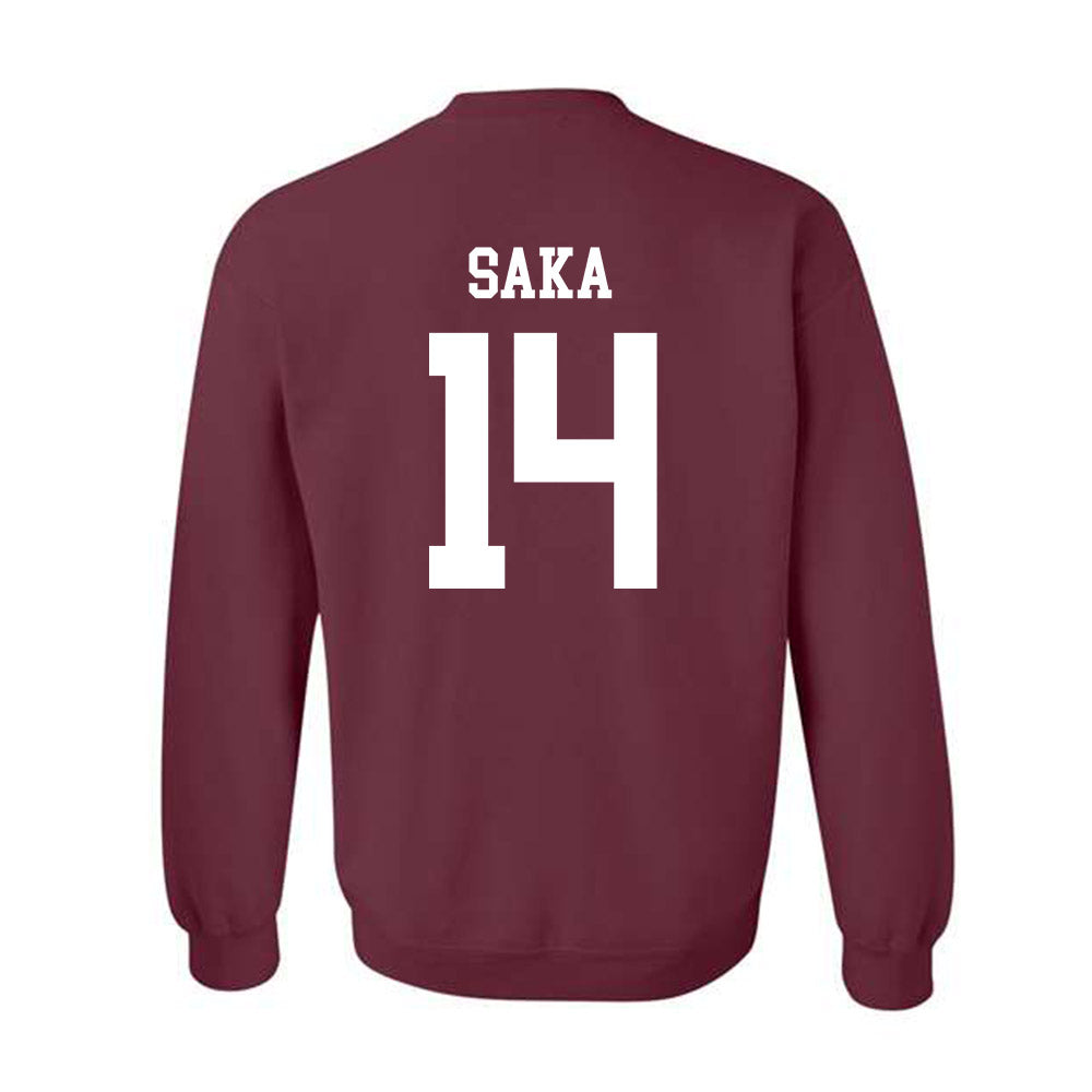 Texas A&M - NCAA Football : Anto Saka - Classic Shersey Crewneck Sweatshirt-1