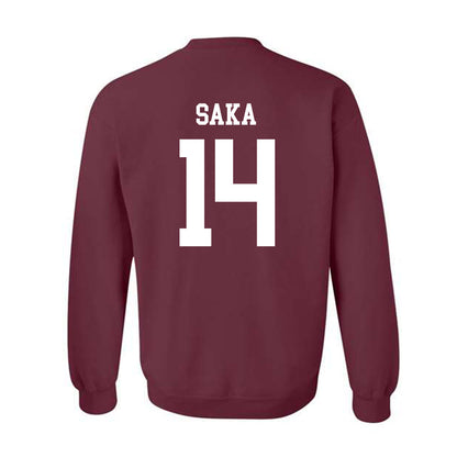 Texas A&M - NCAA Football : Anto Saka - Classic Shersey Crewneck Sweatshirt-1