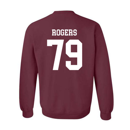 Texas A&M - NCAA Football : Lamont Rogers - Classic Shersey Crewneck Sweatshirt-1