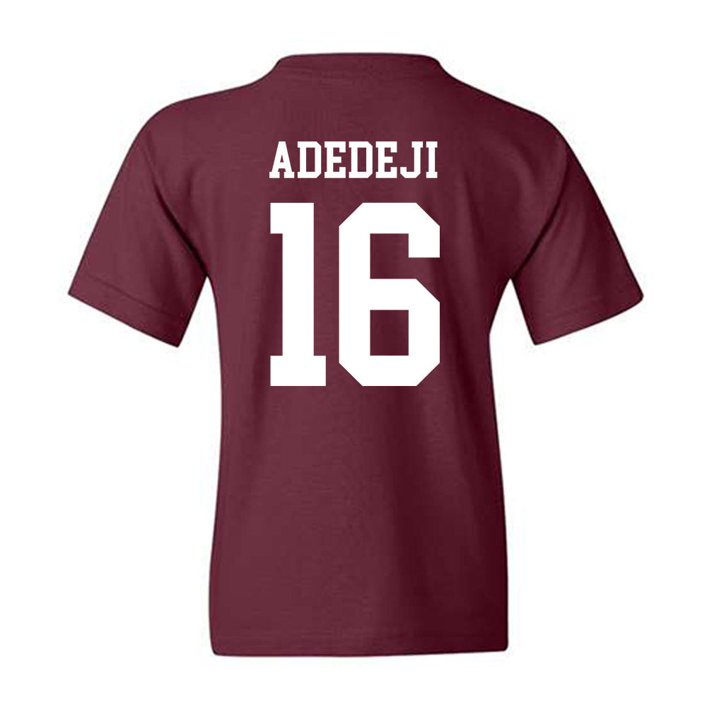 Texas A&M - NCAA Women's Volleyball : Lolufe Adedeji - Classic Shersey Youth T-Shirt-1