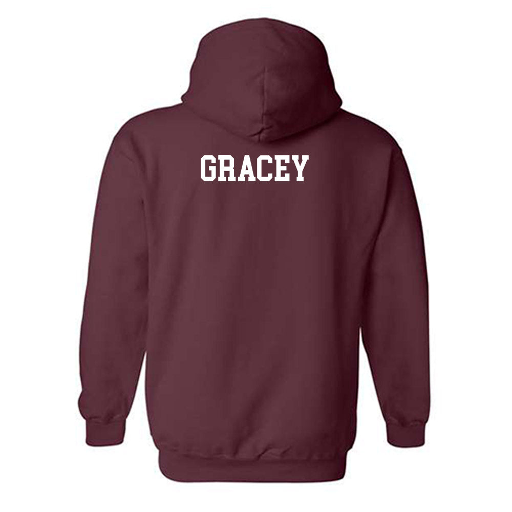 Texas A&M - NCAA Women's Track & Field : Penelope Gracey - Classic Shersey Hooded Sweatshirt-1