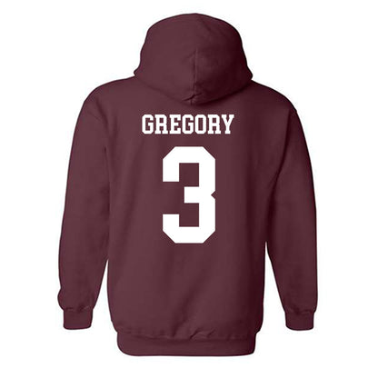 Texas A&M - NCAA Football : Aaron Gregory - Classic Shersey Hooded Sweatshirt-1