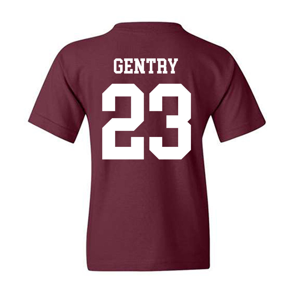 Texas A&M - NCAA Women's Basketball : Gianna Gentry - Classic Shersey Youth T-Shirt-1
