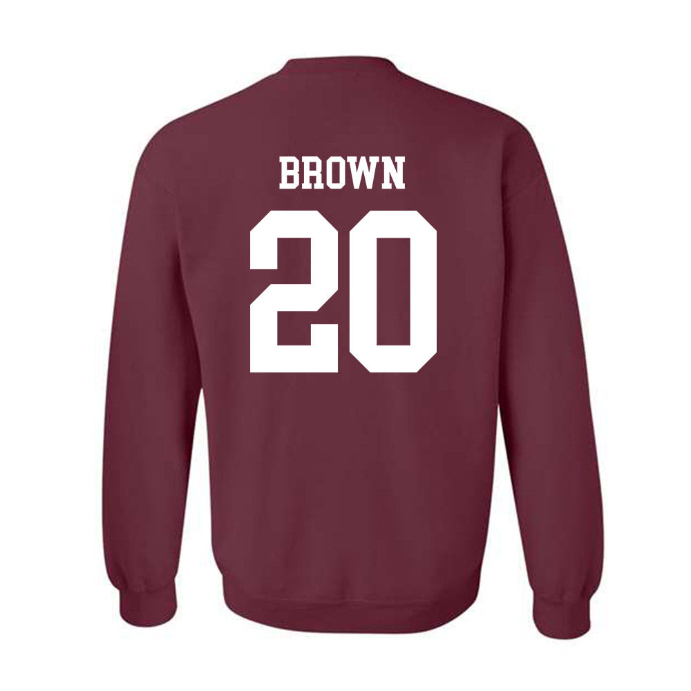 Texas A&M - NCAA Football : Michael Brown - Classic Shersey Crewneck Sweatshirt-1