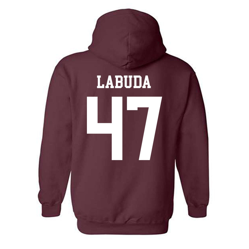 Texas A&M - NCAA Baseball : Blake Labuda - Classic Shersey Hooded Sweatshirt-1