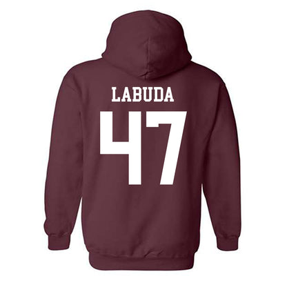 Texas A&M - NCAA Baseball : Blake Labuda - Classic Shersey Hooded Sweatshirt-1