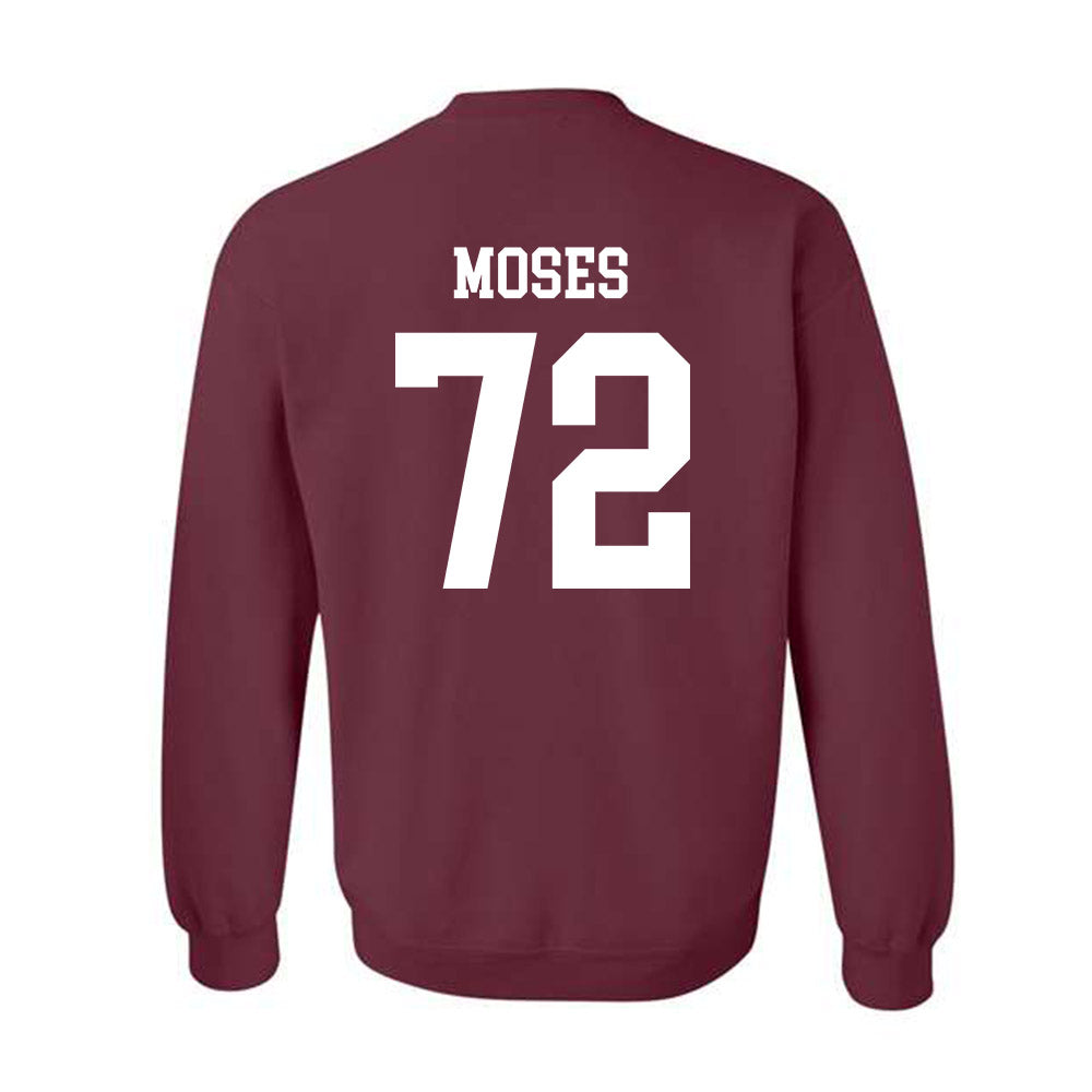 Texas A&M - NCAA Football : Joshua Moses - Classic Shersey Crewneck Sweatshirt-1