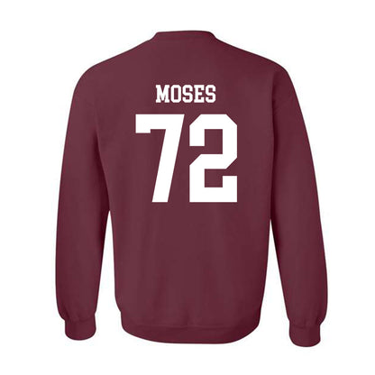 Texas A&M - NCAA Football : Joshua Moses - Classic Shersey Crewneck Sweatshirt-1