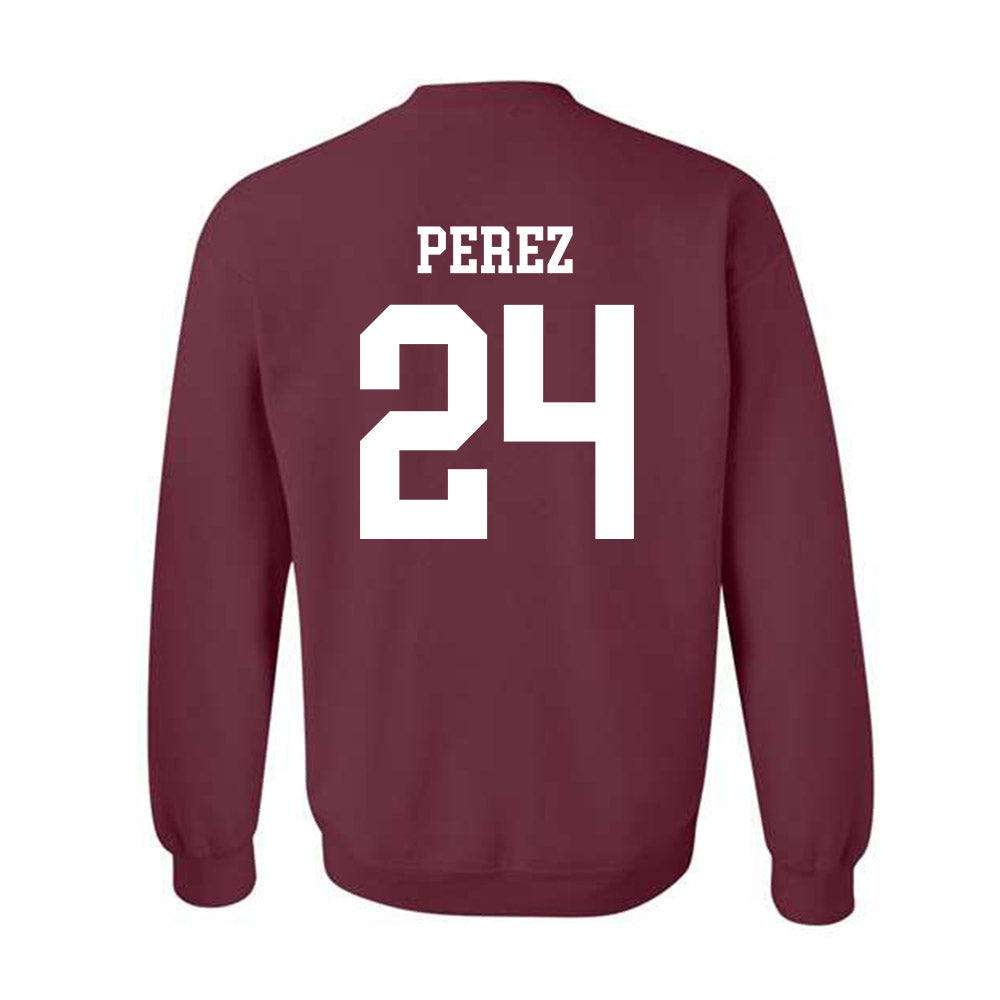 Texas A&M - NCAA Softball : Mya Perez - Classic Shersey Crewneck Sweatshirt-1