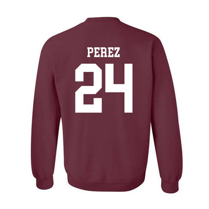 Texas A&M - NCAA Softball : Mya Perez - Classic Shersey Crewneck Sweatshirt-1