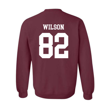 Texas A&M - NCAA Football : Jonah Wilson - Classic Shersey Crewneck Sweatshirt-1