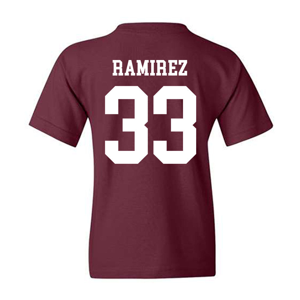 Texas A&M - NCAA Baseball : David Ramirez - Classic Shersey Youth T-Shirt-1