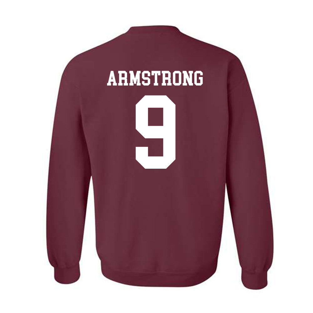 Texas A&M - NCAA Football : Kiotti Armstrong - Classic Shersey Crewneck Sweatshirt-1