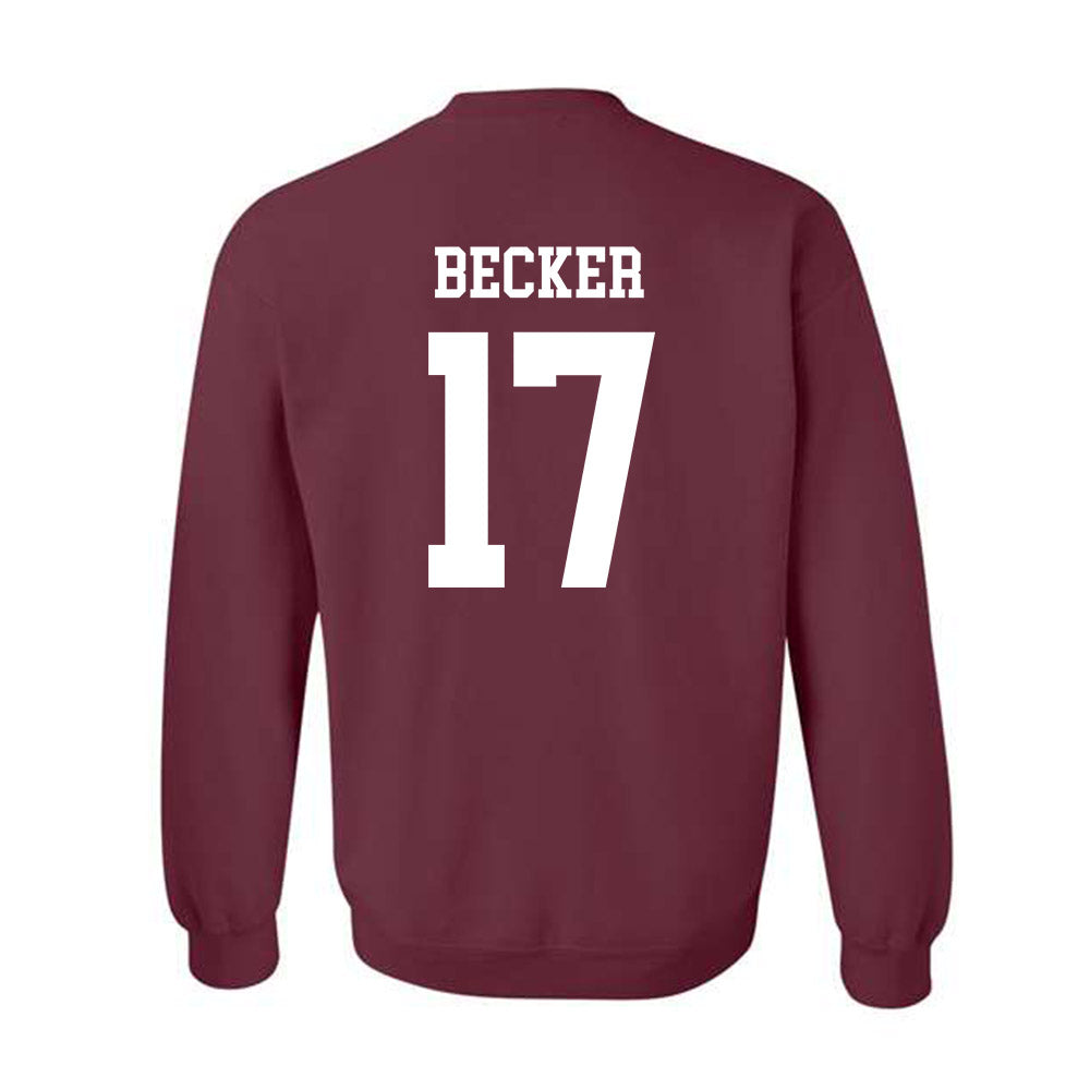 Texas A&M - NCAA Baseball : Zane Becker - Classic Shersey Crewneck Sweatshirt-1