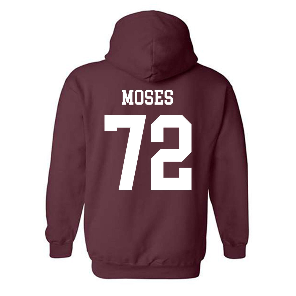 Texas A&M - NCAA Football : Joshua Moses - Classic Shersey Hooded Sweatshirt-1