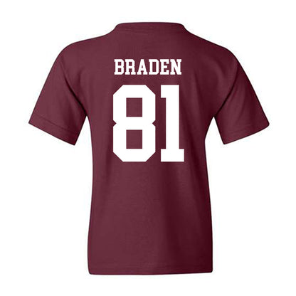 Texas A&M - NCAA Football : Luke Braden - Classic Shersey Youth T-Shirt-1