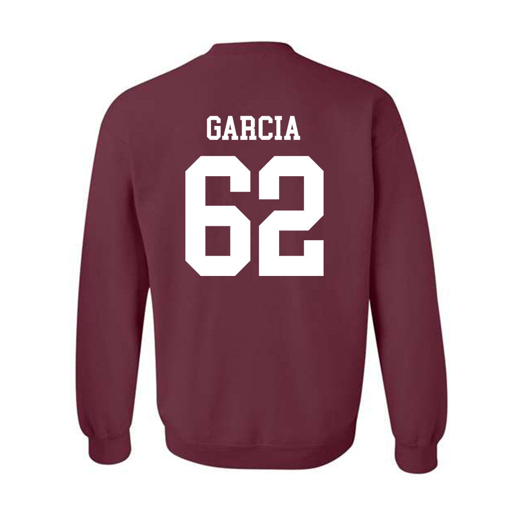 Texas A&M - NCAA Football : Marcus Garcia - Classic Shersey Crewneck Sweatshirt-1