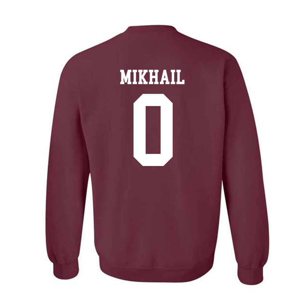 Texas A&M - NCAA Football : Noah Mikhail - Classic Shersey Crewneck Sweatshirt-1